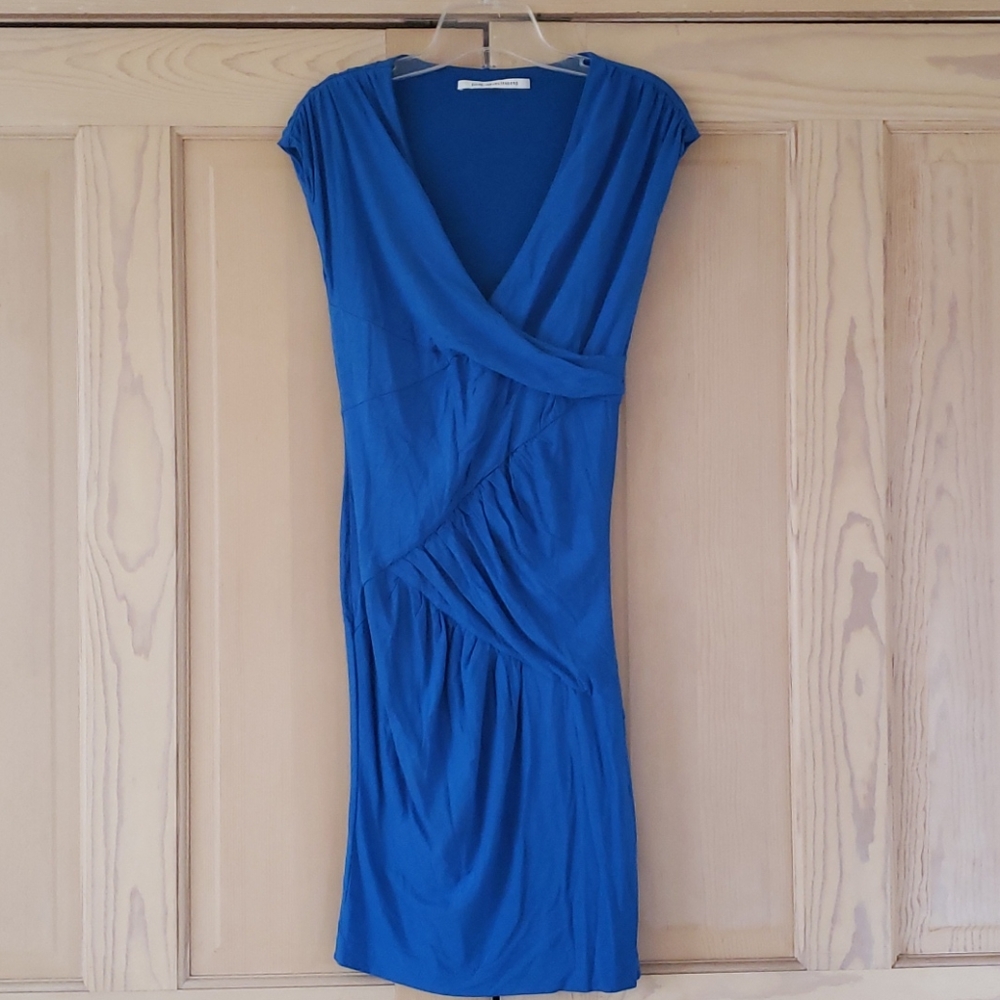 Diane von Furstenberg blue dress